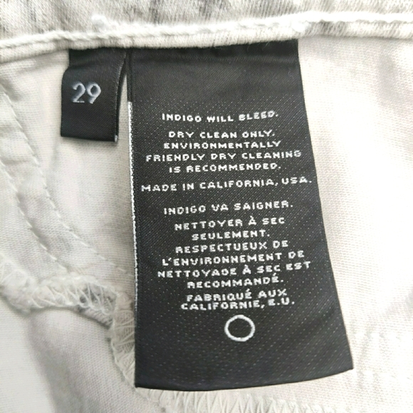 J Brand Super Skinny Abstract Print Jeans Size 29 - Picture 10 of 15